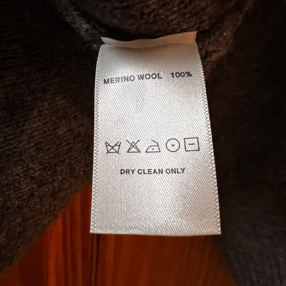 Almina Concept V Neck Cardigan Sweater Merino Wool S Grey Gray NWOT - Picture 5 of 14